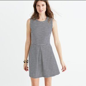 Madewell a-line striped dress